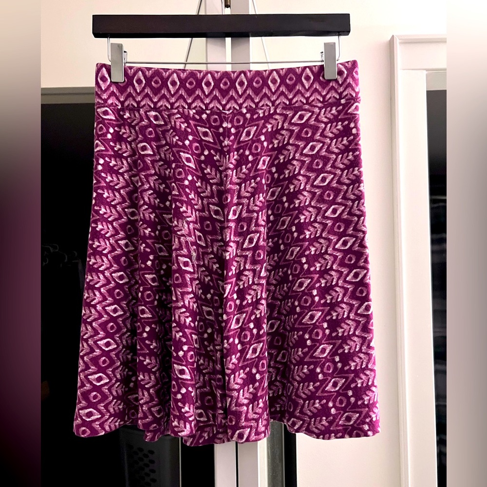 Loft patterned skirt small